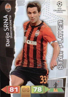 2011-12 - Panini Champions League Cards - N° 241 - Darijo SRNA (Shakhtar Donetsk) (Star Player)
