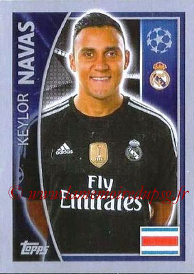 2015-16 - Topps UEFA Champions League Stickers - N° 033 - Keylor NAVAS (Real Madrid CF)