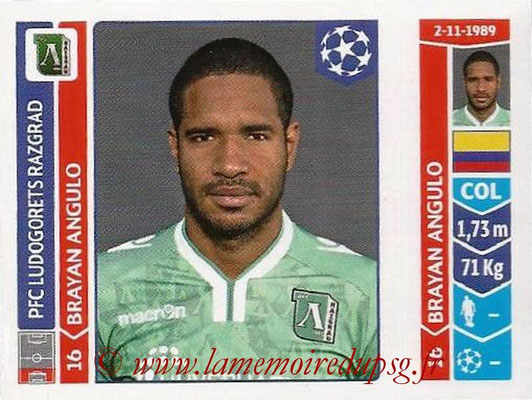 2014-15 - Panini Champions League N° 176 - Brayan ANGULO (Ludogorets Razgrad)