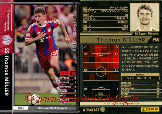 2014-15 - WCCF - N° A064 - Thomas MULLER (FC Bayern Munich)