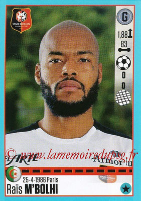 2016-17 - Panini Ligue 1 Stickers - N° T43 - Raïs M'BOLHI (Rennes) (Set Transfert)