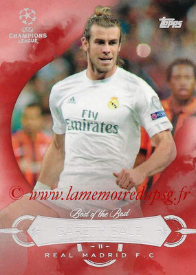 2015-16 - Topps UEFA Champions League Showcase Soccer - N° BB-GB - Gareth BALE (Real Madrid CF) (Best of the Best)