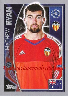 2015-16 - Topps UEFA Champions League Stickers - N° 552 - Mathew RYAN (FC Valence)