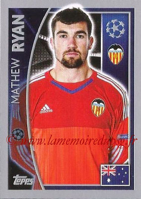 2015-16 - Topps UEFA Champions League Stickers - N° 552 - Mathew RYAN (FC Valence)