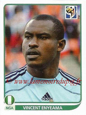 2010 - Panini FIFA World Cup South Africa Stickers - N° 127 - Vincent ENYEAMA (Nigeria)