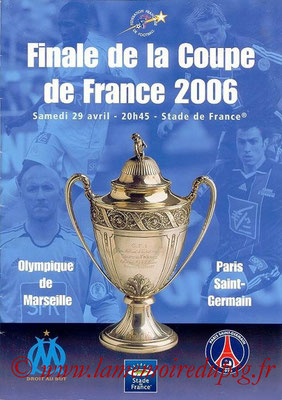 Programmes  Marseille-PSG  2005-06