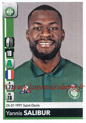 2018-19 - Panini Ligue 1 Stickers - N° 446 - Yannis SALIBUR (Saint-Etienne)