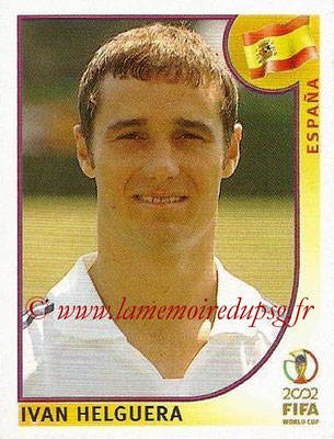 2002 - Panini FIFA World Cup Stickers - N° 105 - Ivan HELGUERA (Espagne)