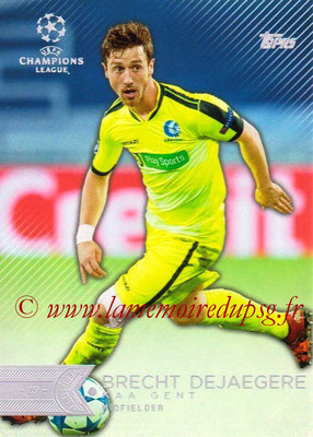 2015-16 - Topps UEFA Champions League Showcase Soccer - N° 192 - Brecht DEJAEGERE (KAA Gent)