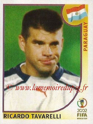 2002 - Panini FIFA World Cup Stickers - N° 150 - Ricardo TAVARELLI (Paraguay)