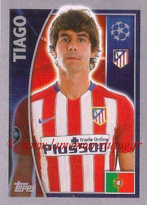 2015-16 - Topps UEFA Champions League Stickers - N° 183 - TIAGO (Club Atlético de Madrid)