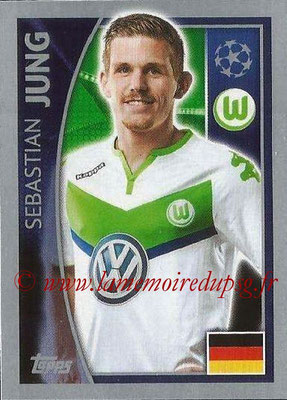 2015-16 - Topps UEFA Champions League Stickers - N° 136 - Sebastian JUNG (VFL Wolfsburg)