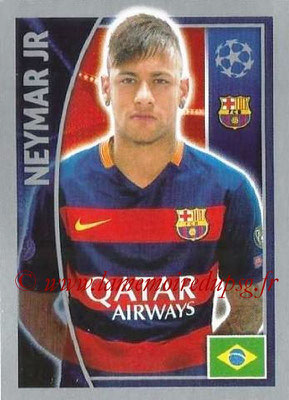 2015-16 - Topps UEFA Champions League Stickers - N° 316 - NEYMAR JR (FC Barcelone)