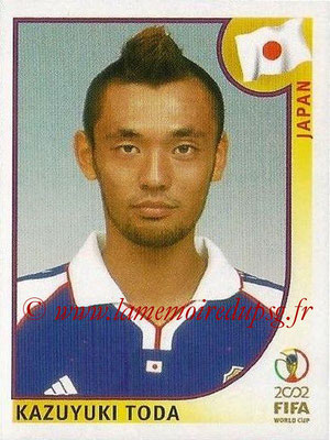 2002 - Panini FIFA World Cup Stickers - N° 539 - Kazuyuki TODA (Japon)