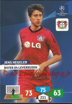 2013-14 - Adrenalyn XL champions League N° 075 - Jens HEGELER (Bayer 04 Leverkusen)