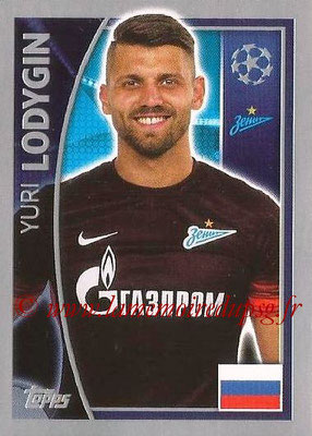 2015-16 - Topps UEFA Champions League Stickers - N° 522 - Yuri LODYGIN (FC Zenit)