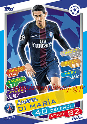 N° PSG16 - Angel DI MARIA