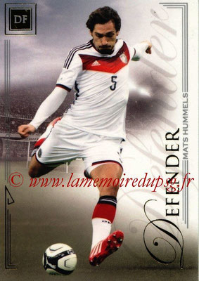 2014 - Futera World Football Unique - N° 017 - Mats HUMMELS (Defender)
