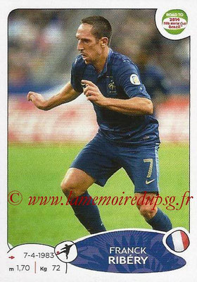 2014 - Panini Road to FIFA World Cup Brazil Stickers - N° 105 - Franck RIBERY (France)