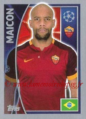 2015-16 - Topps UEFA Champions League Stickers - N° 337 - MAICON (AS Roma)