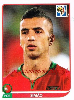 2010 - Panini FIFA World Cup South Africa Stickers - N° 558 - SIMAO (Portugal)