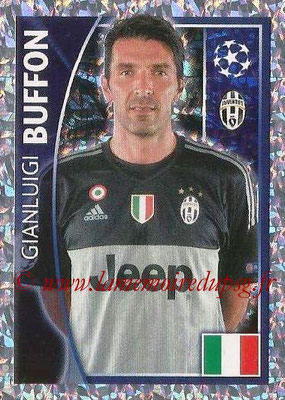 2015-16 - Topps UEFA Champions League Stickers - N° 234 - Gianluigi BUFFON (Juventus FC)