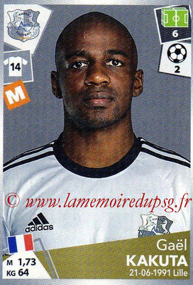 2017-18 - Panini Ligue 1 Stickers - N° 012 - Gaël KAKUTA (Amiens) 