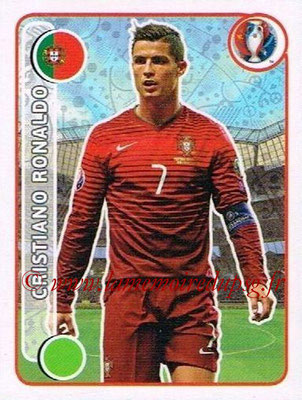 Panini Euro 2016 Stickers - N° 597 - Cristiano RONALDO (Portugal)