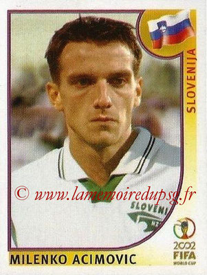 2002 - Panini FIFA World Cup Stickers - N° 127 - Milenko ACIMOVIC (Slovénie)