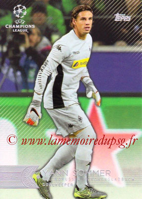 2015-16 - Topps UEFA Champions League Showcase Soccer - N° 100 - Yann SOMMER (VfL Borussia Mönchengladbach)