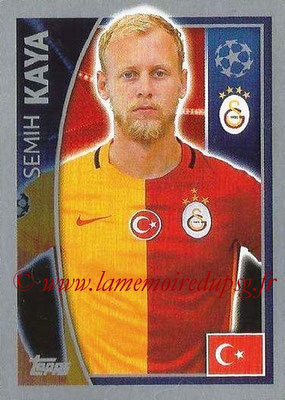 2015-16 - Topps UEFA Champions League Stickers - N° 193 - Semih KAYA (Galatasaray AS)