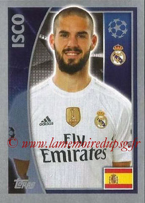 2015-16 - Topps UEFA Champions League Stickers - N° 040 - ISCO (Real Madrid CF)