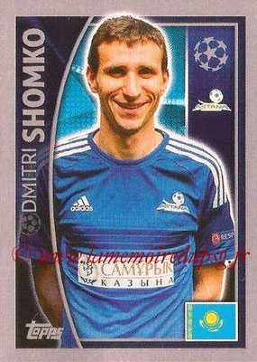 2015-16 - Topps UEFA Champions League Stickers - N° 211 - Dmitri SHOMKO (FC Astana)