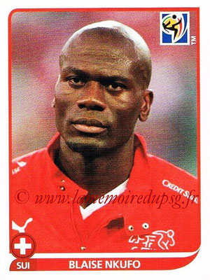 2010 - Panini FIFA World Cup South Africa Stickers - N° 598 - Blaise NKUFO (Suisse)