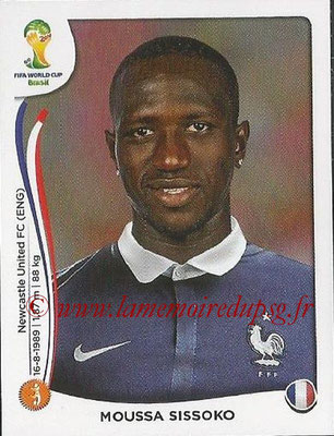 2014 - Panini FIFA World Cup Brazil Stickers - N° 383 - Moussa SISSOKO (France)