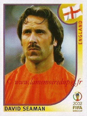 2002 - Panini FIFA World Cup Stickers - N° 423 - David SEAMAN (Angleterre)