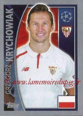 2015-16 - Topps UEFA Champions League Stickers - N° 270 - Grzegorz KRYCHOWIAK (FC Seville)