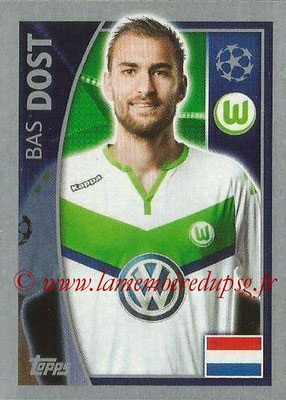 2015-16 - Topps UEFA Champions League Stickers - N° 146 - Bas DOST (VFL Wolfsburg)