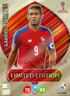 2018 - Panini FIFA World Cup Russia Adrenalyn XL - N° LE-GT - Gabriel TORRES (Panama) (Limited Edition)