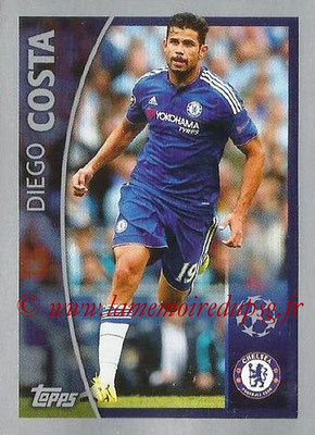 2015-16 - Topps UEFA Champions League Stickers - N° 583 - Diego COSTA (Chelsea FC) (Player to Watch)