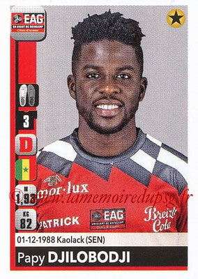 2018-19 - Panini Ligue 1 Stickers - N° T10 - Papy DJILOBODJI (Guingamp) (Transfert) 