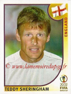 2002 - Panini FIFA World Cup Stickers - N° 437 - Teddy SHERINGHAM (Angleterre)