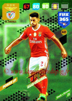 2017-18 - Panini FIFA 365 Cards - N° 441 - PIZZI (SL Benfica) (Game Changer)