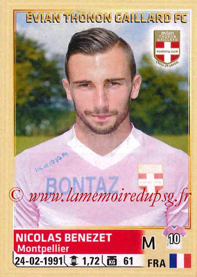 2014-15 - Panini Ligue 1 Stickers - N° 085 - Nicolas BENEZET (Evian Thonon Gaillard FC)