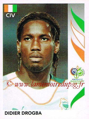 2006 - Panini FIFA World Cup Germany Stickers - N° 205 - Didier DROGBA (Côte d' Ivoire)