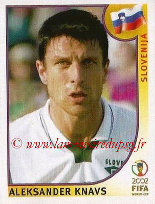 2002 - Panini FIFA World Cup Stickers - N° 118 - Aleksander KNAVS (Slovénie)