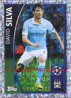 2015-16 - Topps UEFA Champions League Stickers - N° 578 - David SILVA (Manchester City FC) (Player to Watch)