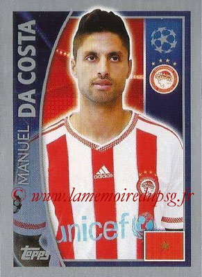 2015-16 - Topps UEFA Champions League Stickers - N° 411 - Manuel DA COSTA(Olympiacos FC)