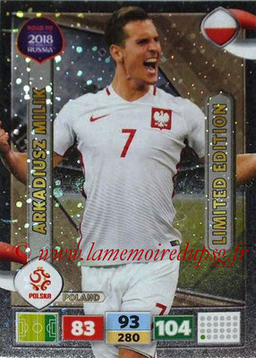 2018 - Panini Road to FIFA World Cup Russia Adrenalyn XL - N° LE-AM - Arkadiusz MILIK (Pologne) (Limited Edition)