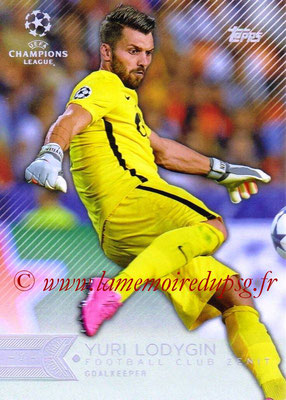 2015-16 - Topps UEFA Champions League Showcase Soccer - N° 182 - Yuri LODYGIN (Maccabi Tel-Aviv FC)